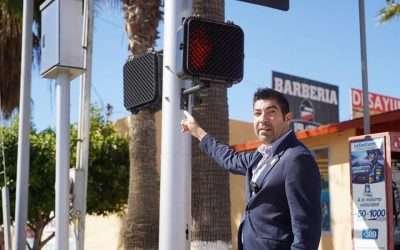 Avanza 65% proyecto de semaforización: Ayala Robles