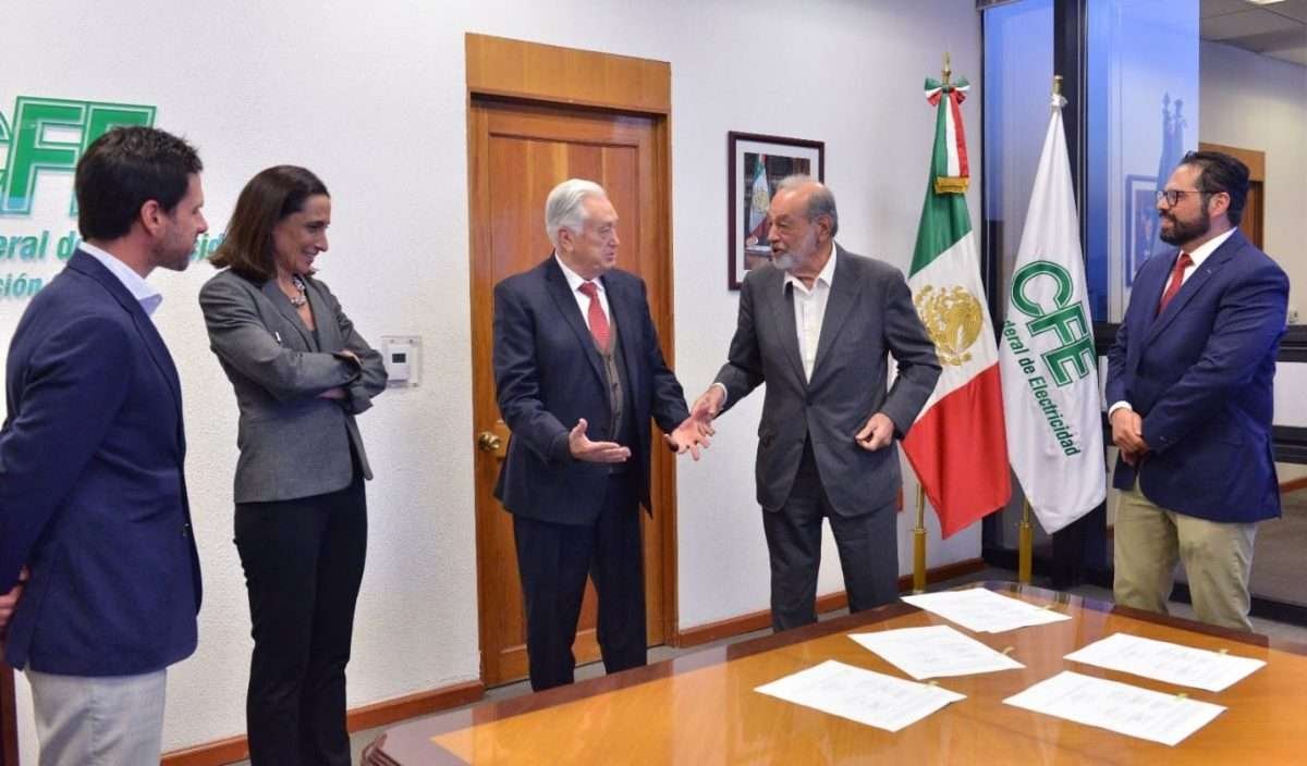 cfe firma convenio carso y sempra
