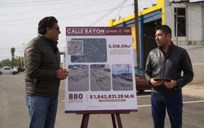 Por concluir rehabilitación de calle Séptima