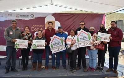 Apoya Gobierno de Ensenada a residentes de Villas del Campo