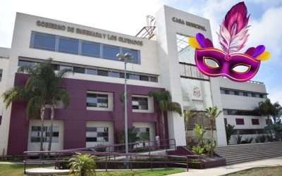 Cerradas, oficinas del Gobierno de Ensenada, este martes de Carnaval