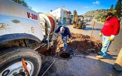 Refuerza CESPE trabajos para evitar colapso de alcantarillas durante lluvias