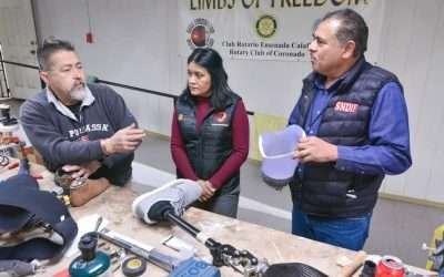 Donaron DIF BC y Club Rotario prótesis a 23 personas