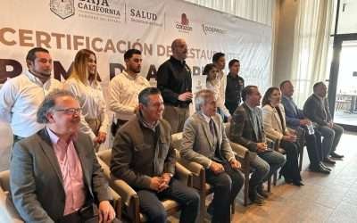 Certificó COEPRIS a restaurantes de la Ruta del Vino