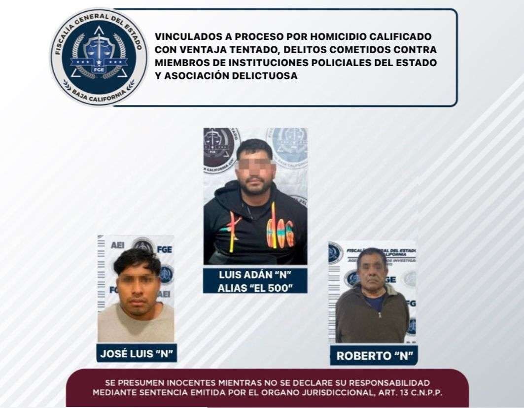 Autores materiales atentado potro