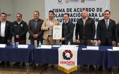 Firma Gobierno de Ensenada acuerdo para autoregulación de empresas afiliadas a CANACINTRA