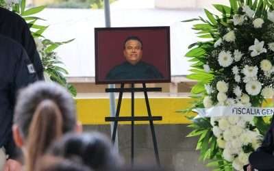 Despidió FGE con honores al agente Enríquez Martínez