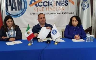 Denunciará PAN penalmente a alcalde de Ensenada tras amenazas a empresarios