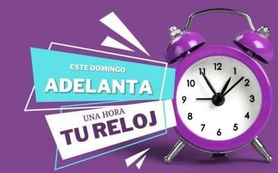 Este domingo, 12 de marzo, el reloj se adelanta una hora