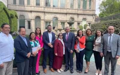 Se reunieron Diputados federales y locales de BC con titular de la SEGOB, Adán Augusto López