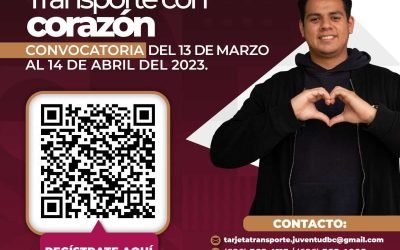 Abre Juventud BC convocatoria para ¨Beca Transporte con Corazón¨