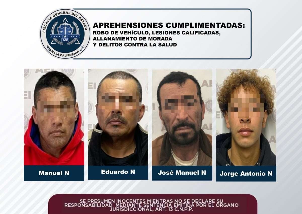 Aprehenden Agentes De La Fge A Cuatro Prófugos De La Justicia En Contraste News 6598