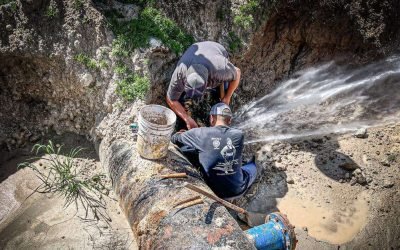 Atiende CESPE más de 40 fugas en Acueducto Morelos, registradas en marzo