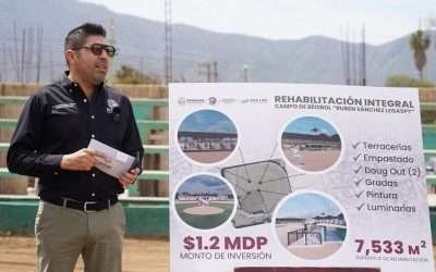 Abril será el mes de la inversión en obra deportiva: Armando Ayala