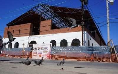 Avanza 85% rehabilitación de ex Mercado Municipal