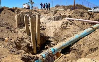 Concluyó CESPE trabajos de interconexión en tramo Chapultepec-Maneadero