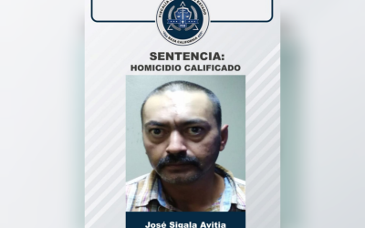 Logra FGE sentencia de 31 años en prisión para homicida de Mercado Solís