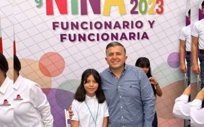 Funge niña rosaritense como titular de CESPE por un día
