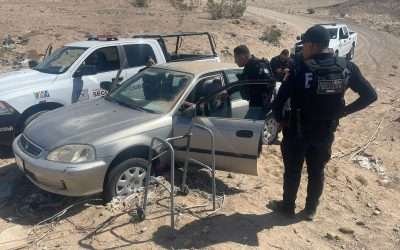 Rescató FESC a mujer de Arizona extraviada en BC