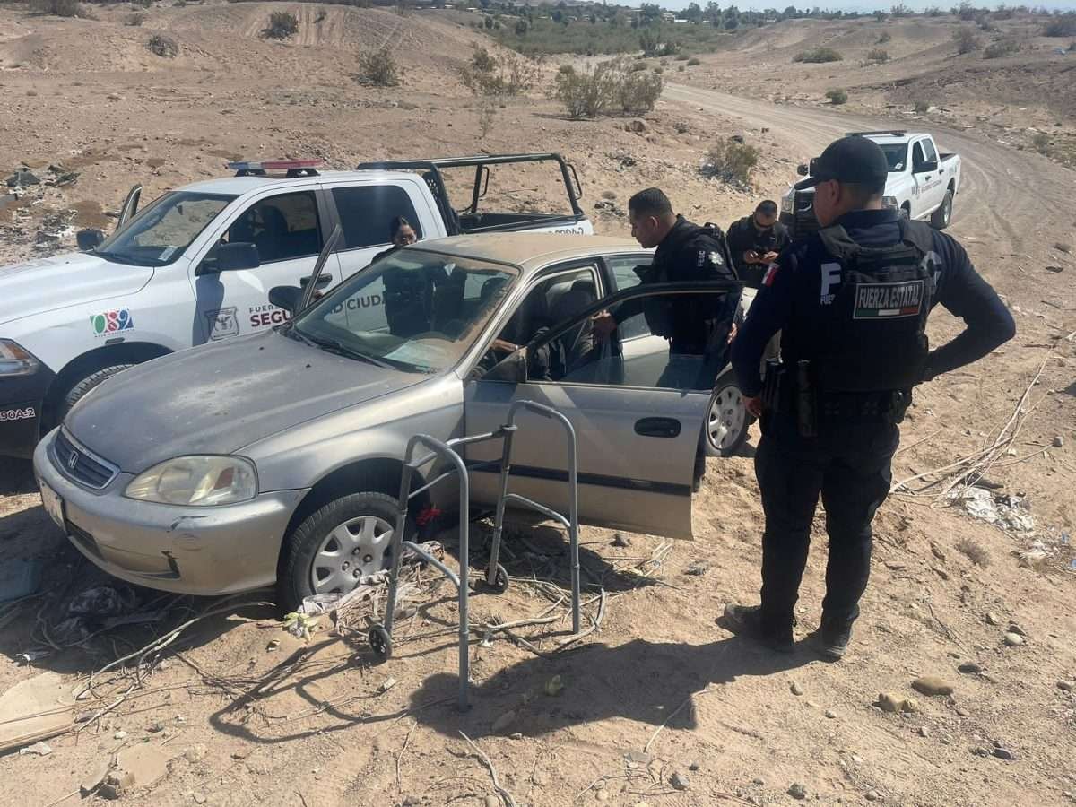 rescató FESC a mujer extraviada