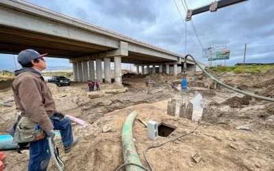 Trabaja CESPE en interconexión de emisor de aguas residuales en Chapultepec-Maneadero