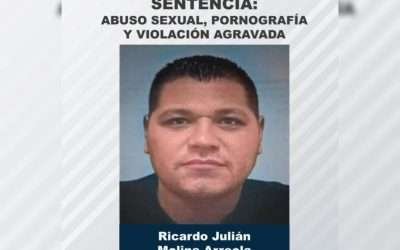 Logra FGE sentencia de 38 años para culpable de abuso sexual, pornografía y violación