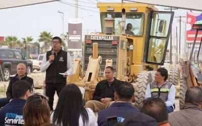 Arrancó Armando Ayala obra de 3 mdp en El Sauzal