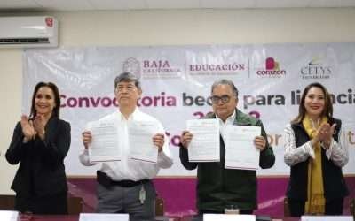 Gobierno de BC y CETYS lanzan convocatoria de becas para estudiantes de escuelas públicas