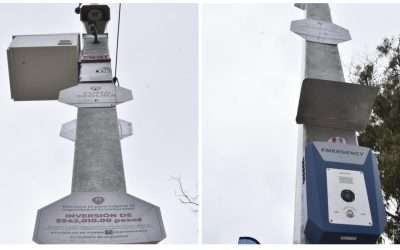 Inicia Gobierno operación de 20 torres de videovigilancia adquiridas por ECA