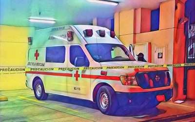 Atacan ambulancia en Rosarito; Hieren a paramédico