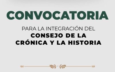 Hoy, último día para integrarse al Consejo de la Crónica y la Historia