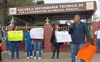 Tras manifestación, Secretaría de Educación atiende caos en Secundaria #20
