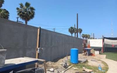 Rehabilitó SIDURT barda perimetral de Estadio Antonio Palacios