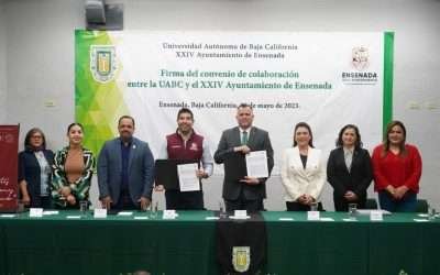 Pacta Gobierno de Ensenada convenio con UABC en beneficio de estudiantes