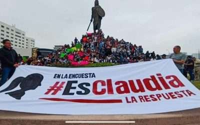 Brindan apoyo a Claudia Sheinbaum con mega brigada en Tijuana