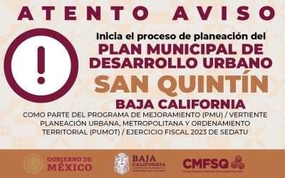 Convoca CMFSQ a participar en el Plan Municipal de Desarrollo Urbano