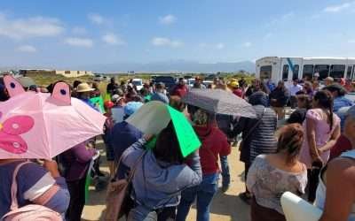 Piden residentes de Maneadero ¨Chance¨ a familia Novelo para tener ruta alterna por sus predios