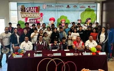 Presenta INDE BC plan vacacional 2023 en Ensenada