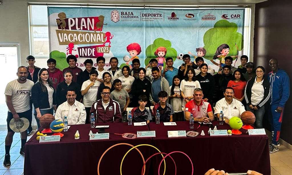 plan vacacional INDEBC Ensenada
