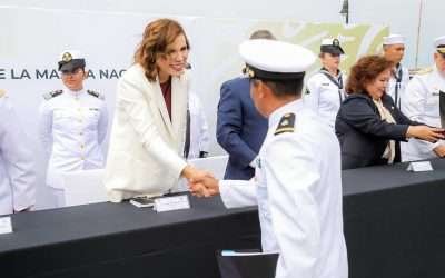 Reconoce Marina del Pilar labor de la Marina Armada de México