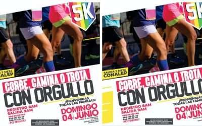 Invita Inmudere a carrera ¨Corre, Camina o Trota con Orgullo¨ de 5Km