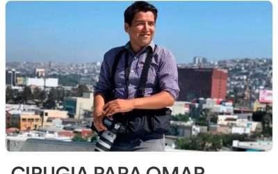 Requiere fotoperiodista de BC, Omar Martínez, cirugía urgente
