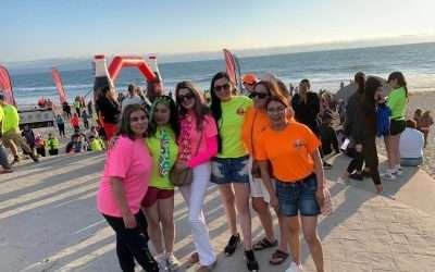 Participaron más de 700 en caminata ¨Vístete de Neón¨ de 10km