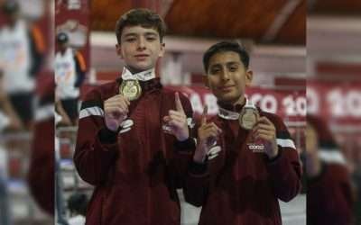 Víctor Parra y Diego Amano, Campeones Nacionales en Karate