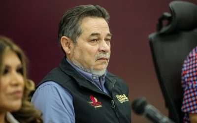 Activó Gobierno del Estado protocolo de seguridad en Centro Cívico de Mexicali