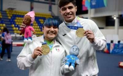 Dominan gimnastas de BC los Juegos Centroamericanos 2023