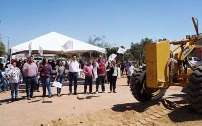 Encabeza Armando Ayala rehabilitación de vialidades en Punta Colonet
