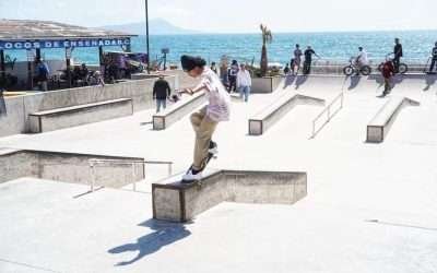 Inauguraron Skatepark frente a playa Hermosa
