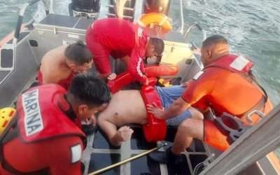 Rescató a seis bañistas División Acuática de Bomberos Ensenada 🌊 🛟