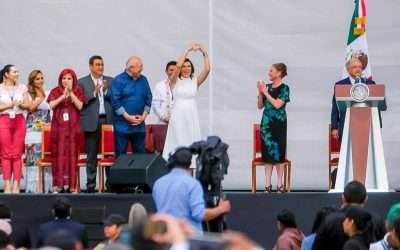 Celebra Marina del Pilar incremento en apoyos sociales anunciado por AMLO